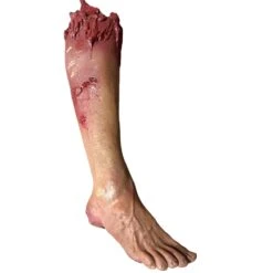 23 Inch Severed Detailed Foam Leg With Gore Effects Prop(23 Inch Severed Detailed Foam Leg With Gore Effects Prop)